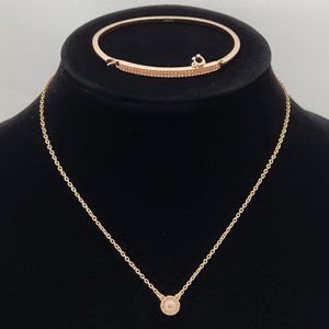 Coach Necklace And Bracelet #696